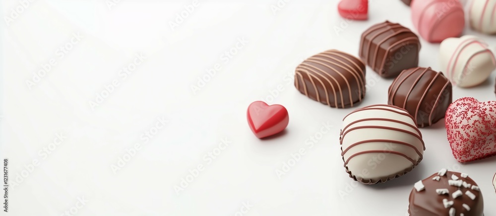 Obraz premium バレンタインデーのチョコ