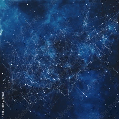 Cosmic Network Starry Sky Connection