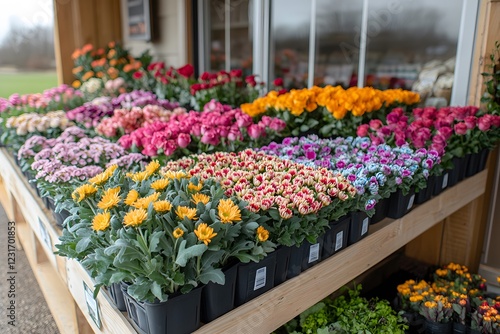 Wallpaper Mural Vibrant Spring Flower Display for Garden Inspiration and Home Decor Torontodigital.ca