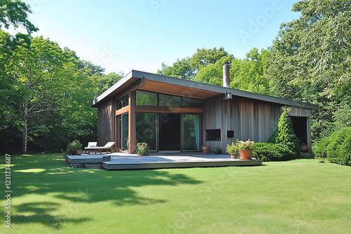 2-Bedroom, 2-Bathroom House in Sag Harbor, New York with Cozy and Elegant Interiors photo