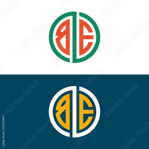 Free Download EB BE letter logo set design - GFXLoad