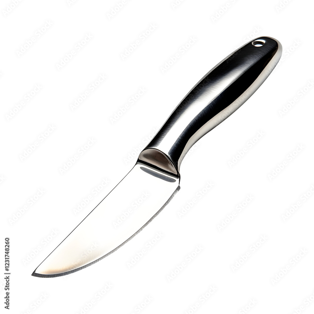 Modern Stainless Steel Dough Scraper with Black Handle Isolated on Transparent Background Modern Stainless Steel Dough Scraper with Black Handle Isolated on Transparent Background