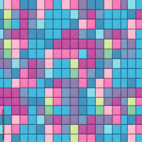 Retro bit pixel pattern texture digital art design seamless graphic nostalgic gaming environment