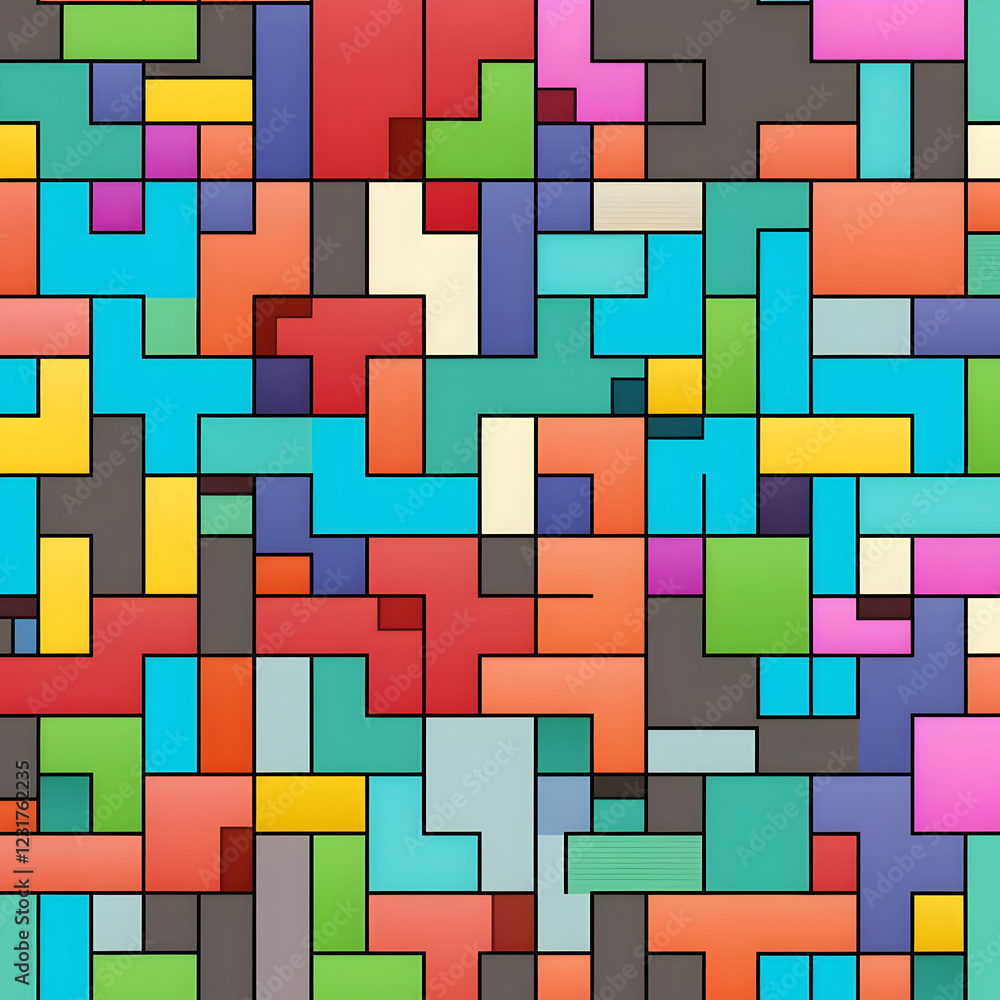 Vibrant retro bit pixel pattern digital art seamless design abstract environment top-down view nostalgic concept Vibrant retro bit pixel pattern digital art seamless design abstract environment top-down view nostalgic concept