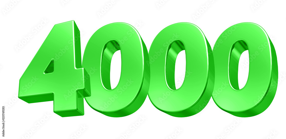 Green Number 4000 Green Number 4000
