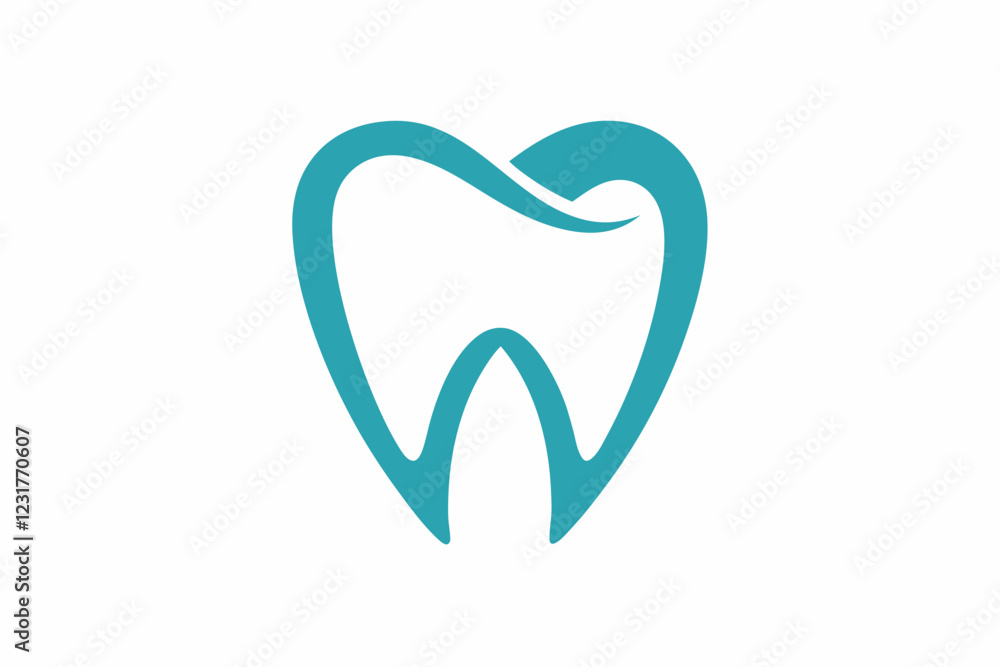 dental logo design concept on white background dental logo design concept on white background