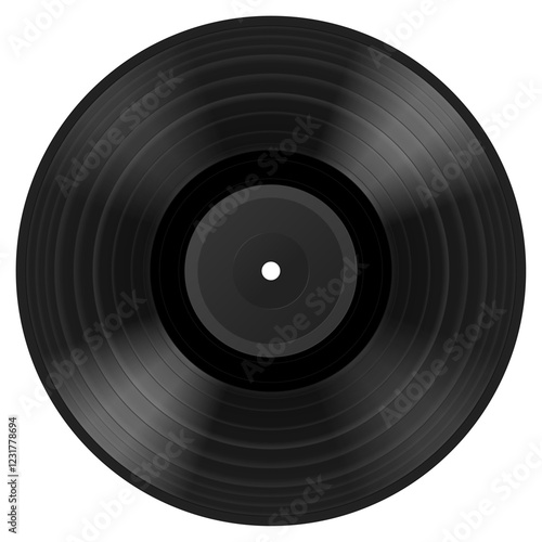 Vinyl LP. Vector illustration.
