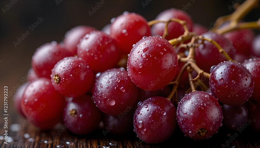close up of red grapes close up of red grapes