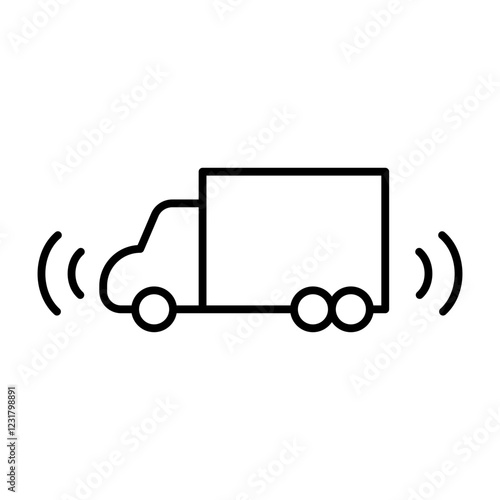 Car sensor icon