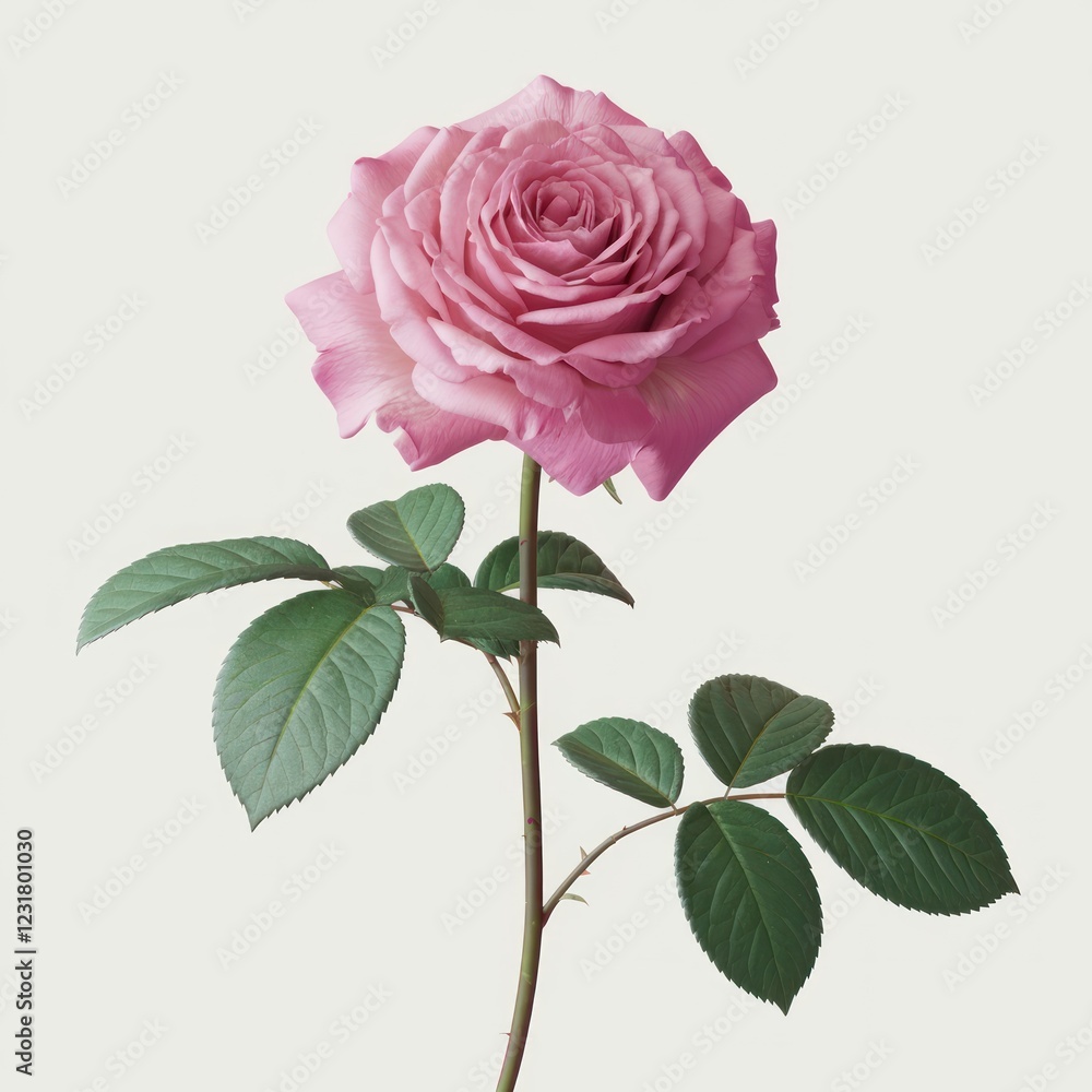 a rose flower isolated on white background a rose flower isolated on white background