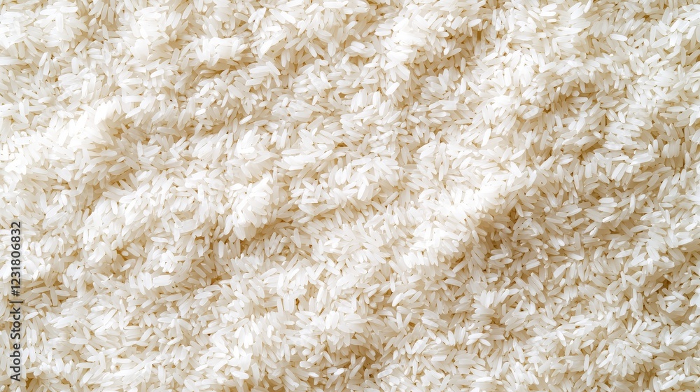 High Resolution White Rice Texture Top View of Long Grain Rice Grains for Food Background High Resolution White Rice Texture Top View of Long Grain Rice Grains for Food Background