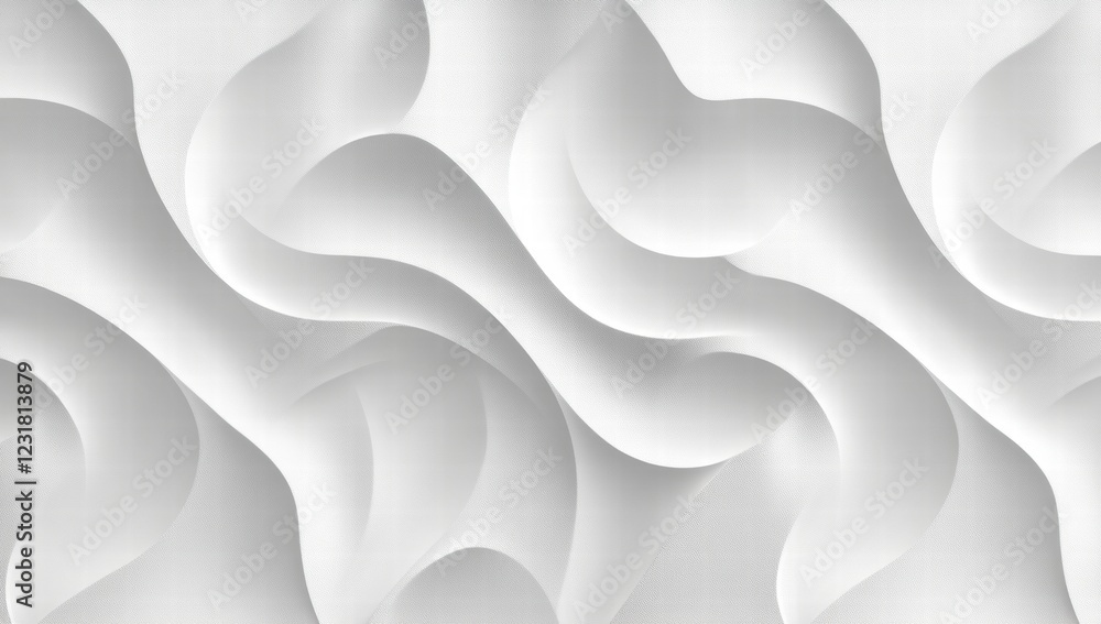 Obraz premium The image is a white background with a wave pattern