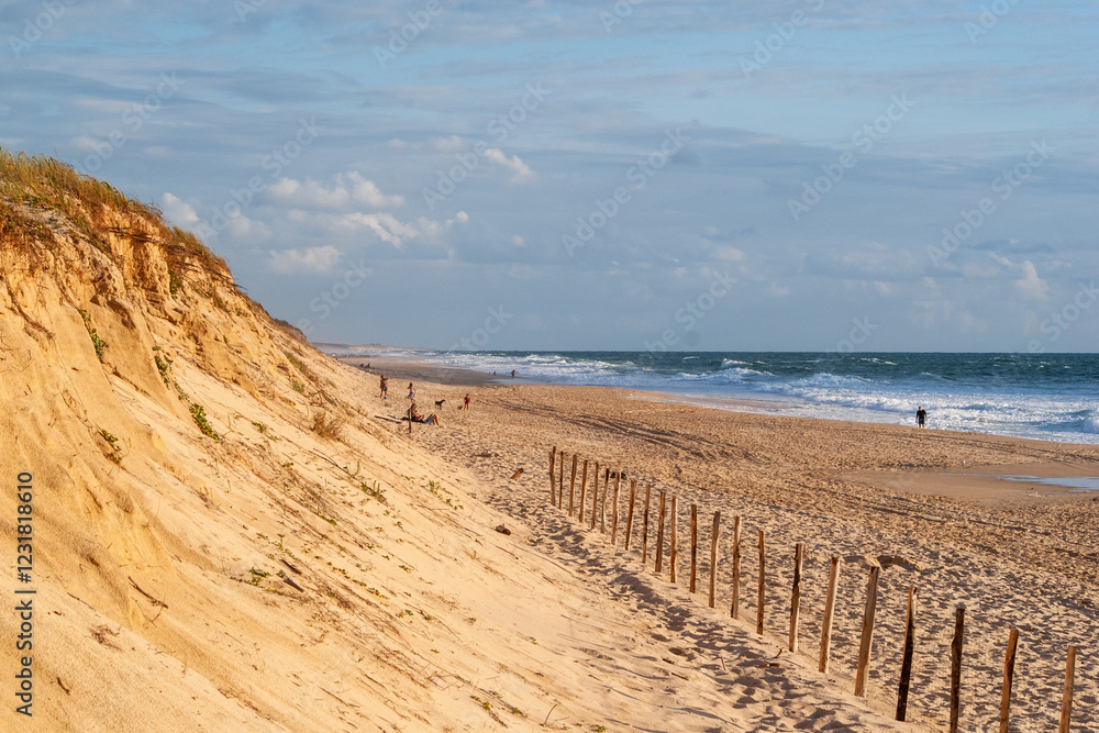 Słoneczne wakacje w Mimizan-Plage, Aquitaine (France)