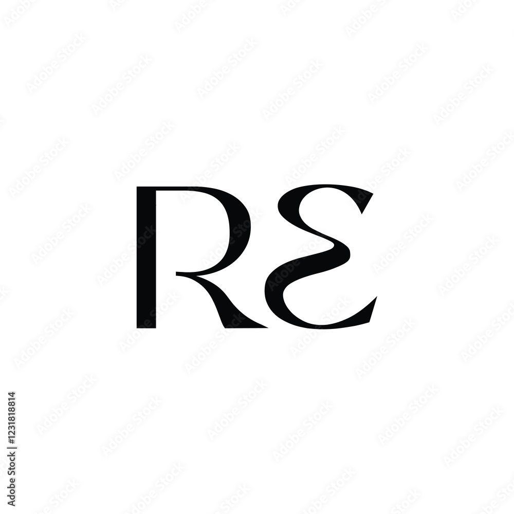 RE monogram logo design letter text name symbol monochrome logotype alphabet character simple logo RE monogram logo design letter text name symbol monochrome logotype alphabet character simple logo