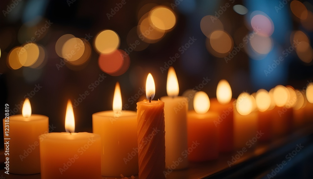 candles in the church candles in the church
