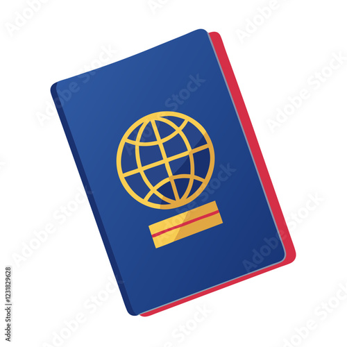 A passport is placed on a plain white surface, representing a vital document for international travel and identity verification. This passport highlights global mobility