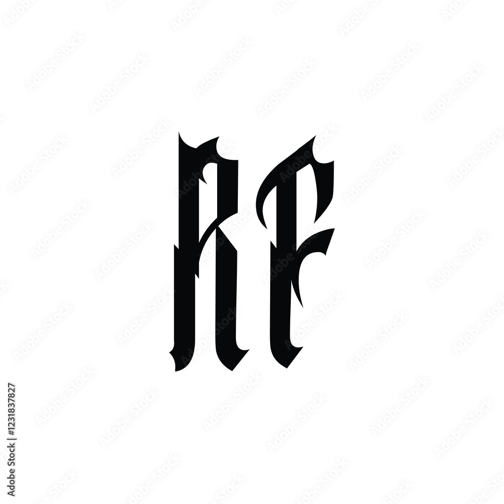 RF monogram logo design letter text name symbol monochrome logotype alphabet character simple logo RF monogram logo design letter text name symbol monochrome logotype alphabet character simple logo