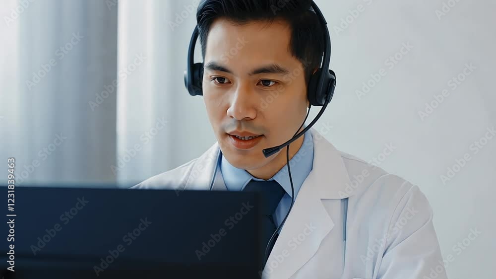 Online Doctor Consultation via Video Call or Doctor Explaining Treatment Using Telemedicine Online Doctor Consultation via Video Call or Doctor Explaining Treatment Using Telemedicine