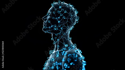 Carbon-based human biological molecular structure