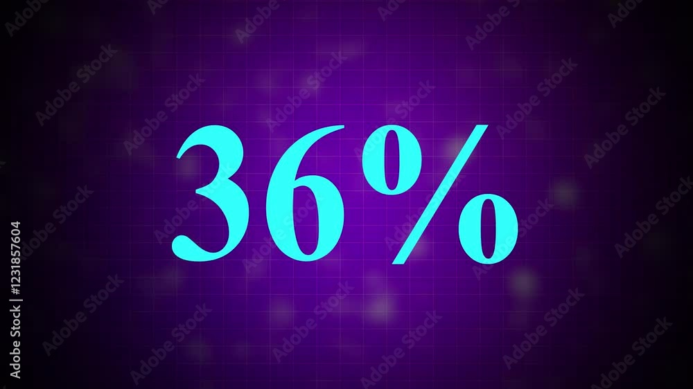0-50 upload completed animation on black background. count down from 0 to 50 percent loading bar animation. 0-50 upload completed animation on black background. count down from 0 to 50 percent loading bar animation.