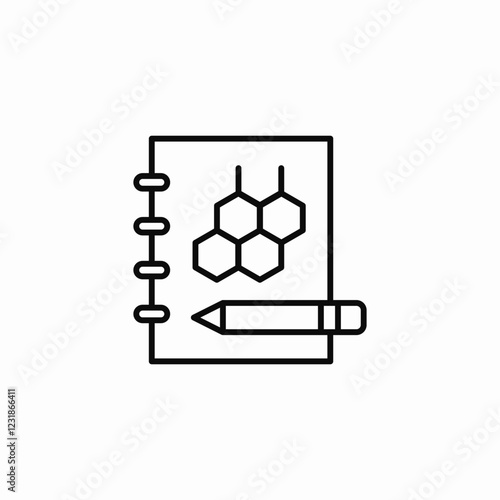 chemical compound icon sign vector