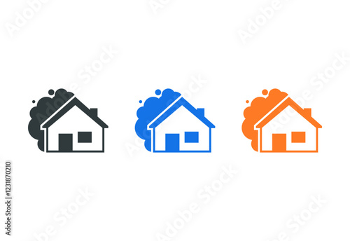 House Cleaning  icon set
