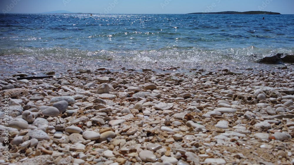 Exotic summertime tropical ocean sea scenery. Exotic summertime tropical ocean sea scenery.