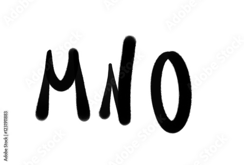 hand drawn graffiti letters alphabets font isolated style