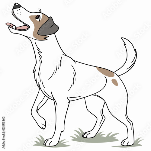 illustration of a dane