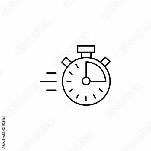 fast services icon sign vector