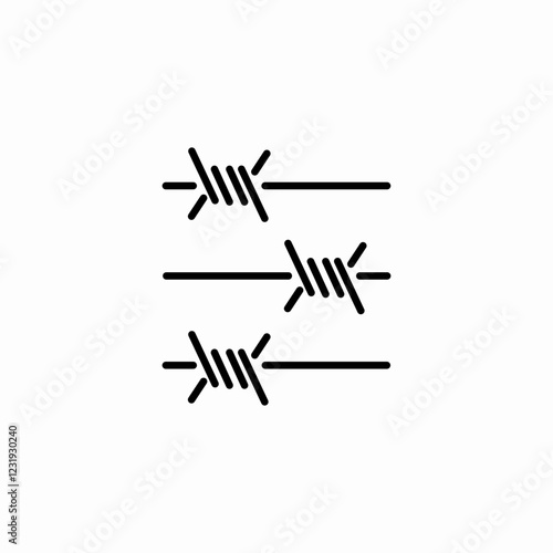wire mesh protection icon sign vector