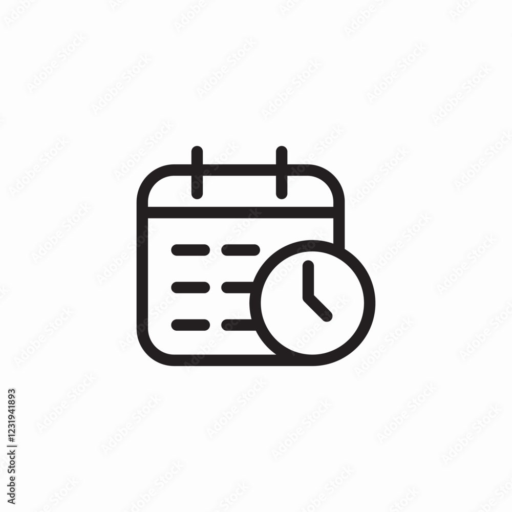 reminder calendar icon sign vector reminder calendar icon sign vector