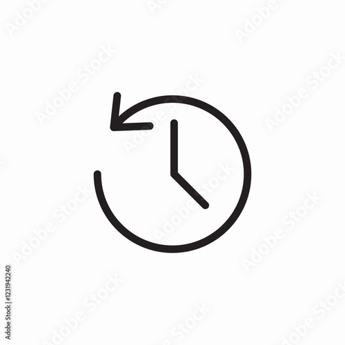 settings reminder icon sign vector