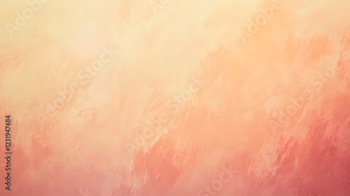 Soft cloud-like peachy texture with smooth and gentle undulations, evoking a tranquil and soothing atmosphere.