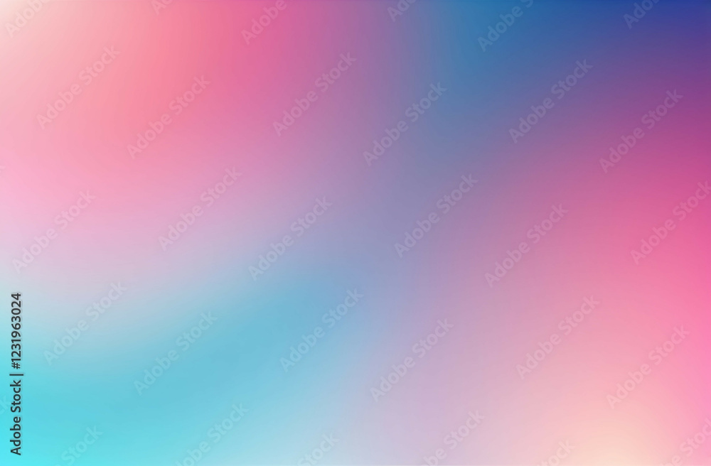 Fototapeta premium pink blue smooth gradient background