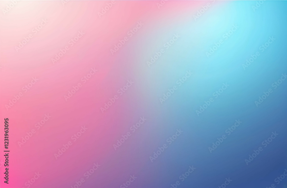Obraz premium pink blue smooth gradient background