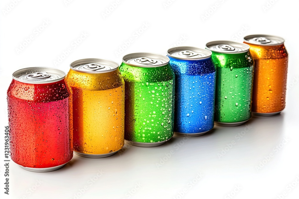 Soft drink isolated on white background Soft drink isolated on white background