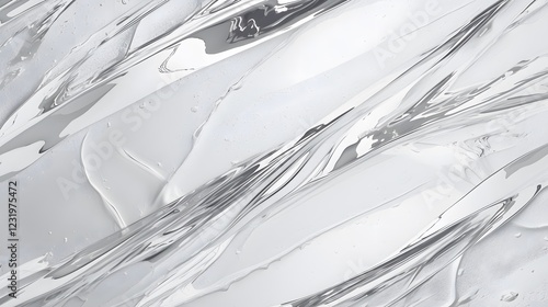 Obraz na płótnie Silver texture with luxurious and shiny finish w salonie