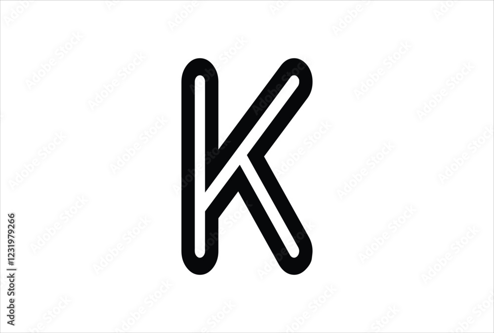 Elegant Letter K logo Vector Template Initial Letter K Logo Design. Creative And Modern K logo Elegant Letter K logo Vector Template Initial Letter K Logo Design. Creative And Modern K logo