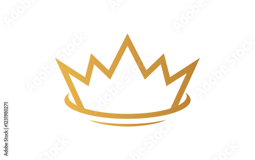 Crown of king Logo Template vector icon