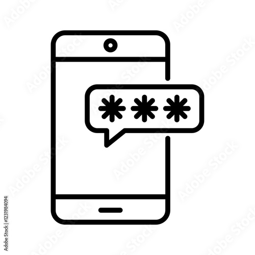 Password Protection Vector Icon