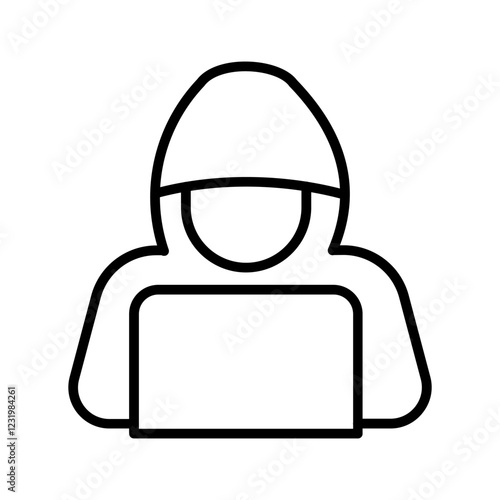 Hacker Vector Icon