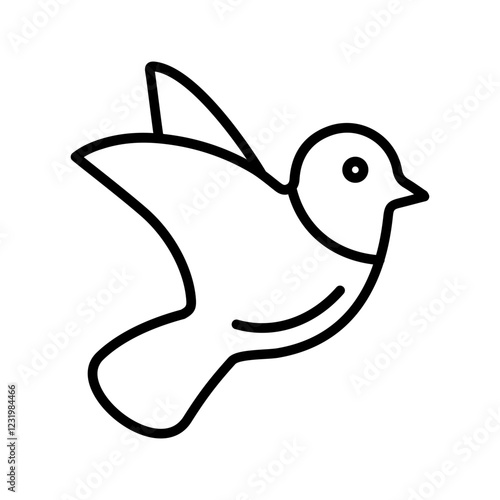 Pigeon Vector Icon