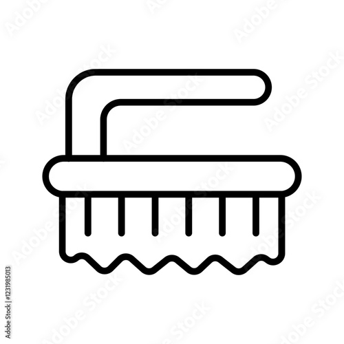 Scrub Brush Vector Icon