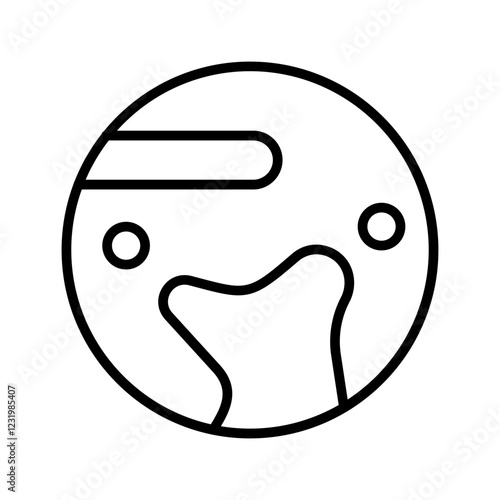 Pluto Vector Icon