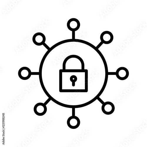 Network Security Vector Icon