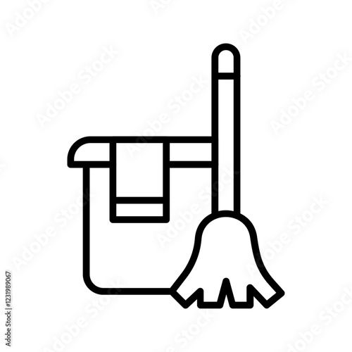 Cleaning Supplies Vector Icon