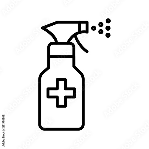 Disinfectant Vector Icon