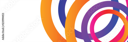 Fluid Wave Elements of Colorful Squiggly Designs.