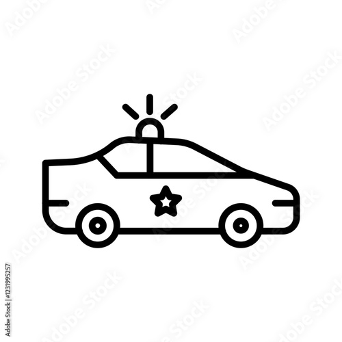Security Patrol Vector Icon